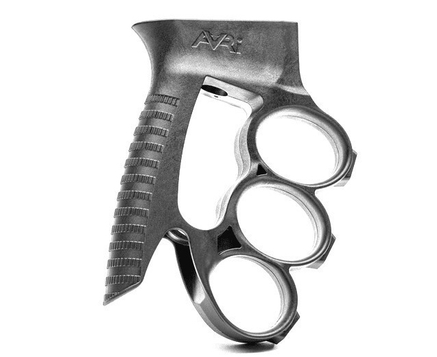Brass Colored AVRI Knuckle Grip for AR15 - ARDADDY