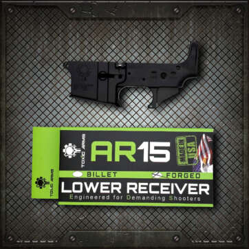 TOXIC ARMS AR15 FAFO LOWER RECEIVER  FORGED 5.56 .223 300 BO STRIPPED