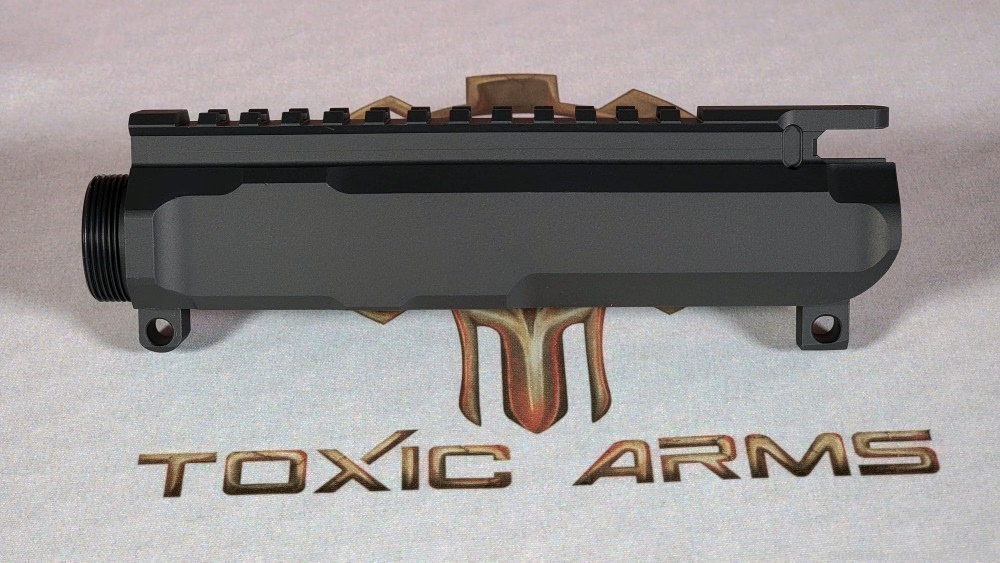 Slick Side Billet Upper Receiver Anodized Mil-Spec AR15 .223 5.56 300BO - Image 3